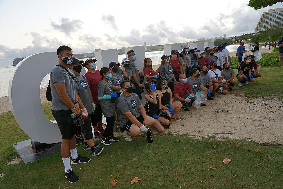 Volunteers show island pride with islandwide cleanup